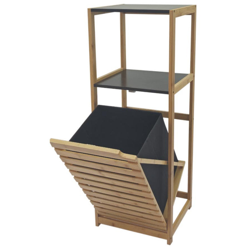 Mobiletto Linda 36x33x98cm In Bamboo Ed Mdf