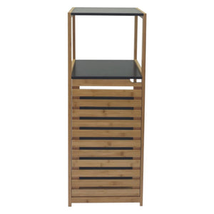 Mobiletto Linda 36x33x98cm In Bamboo Ed Mdf