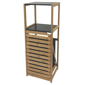 Mobiletto Linda 36x33x98cm In Bamboo Ed Mdf