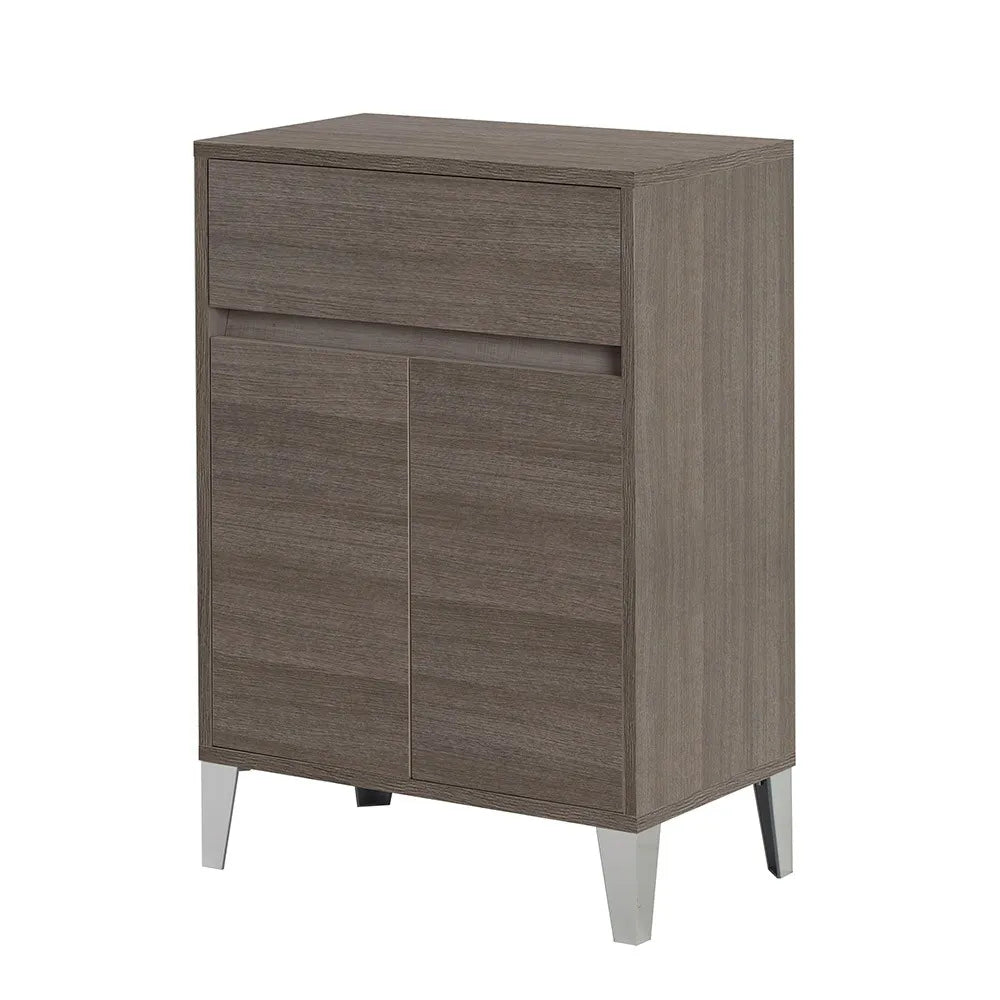 Mobiletto multiuso da 60 cm Way 2 ante e un cassetto in rovere scuro