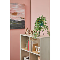 Mobiletto Phoenix 90x30x75 Bianco Legno