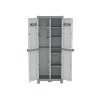 Mobiletto Pl Ps 70X43,8 H 182 Grigio Wave Terry