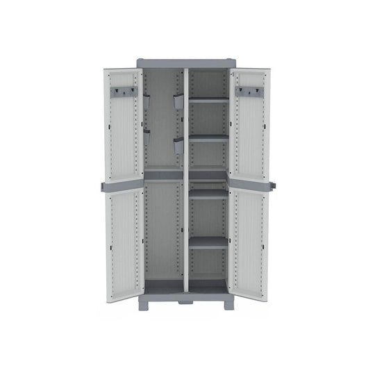 Mobiletto Pl Ps 70X43,8 H 182 Grigio Wave Terry