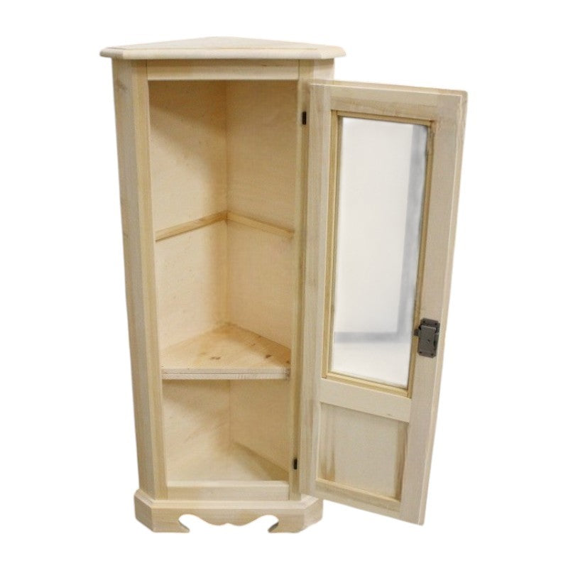 Angolare in legno classico 1 porta grezzo l.35 x 35 h.116 (1210) - Mobili 2G