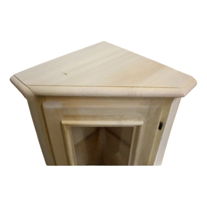 Angolare in legno classico 1 porta grezzo l.35 x 35 h.116 (1210) - Mobili 2G