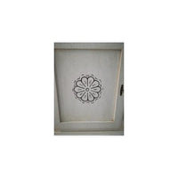 Armadio 2 porte legno shabby bianco invecchiato 125x61x200 - Mobili 2G