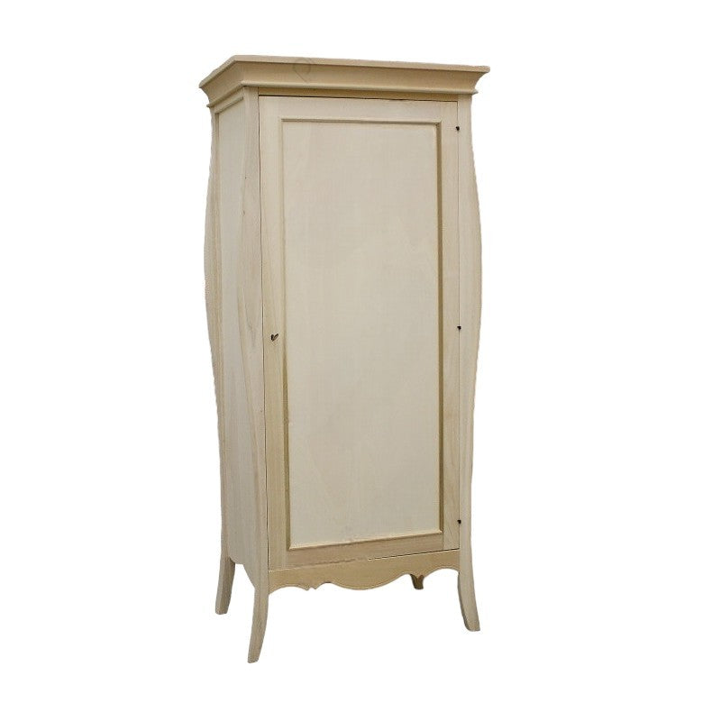  armadio classico 1 porta legno grezzo 93x64x213 - Mobili 2G