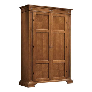 Armadio classico 2 porte 2 cassetti legno bassano 143x56x210 - Mobili 2G
