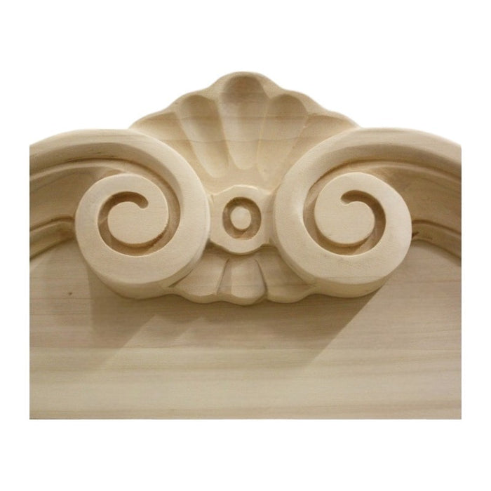 armadio classico 2 porte 2 cassetti legno grezzo 122x60x204 (1206) - Mobili 2G