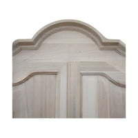 armadio classico 2 porte legno grezzo 112x46x204 - Mobili 2G