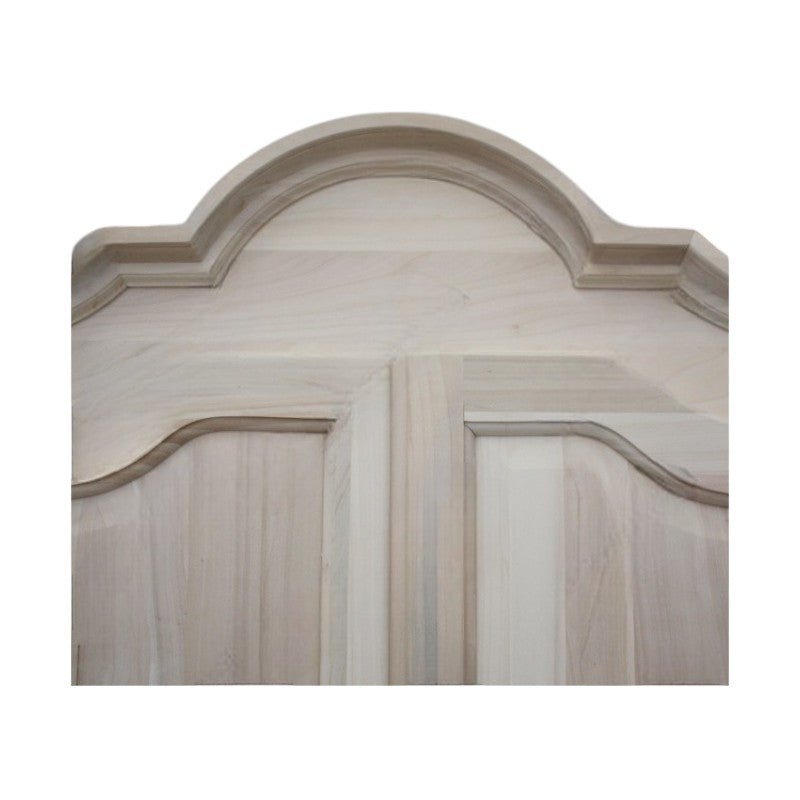 armadio classico 2 porte legno grezzo 112x46x204 - Mobili 2G