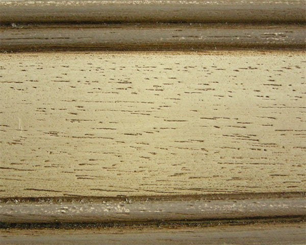 Armadio classico 3 porte in legno shabby avorio tortora 182x64x212 (1478) - Mobili 2G