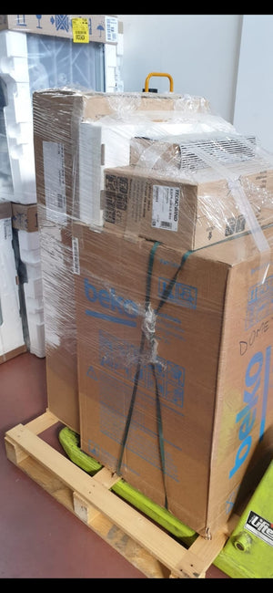 Armadio cucina arte povera in legno cucina 2 porte 135x70x210 | kit completo elettrodomestici: armadio cucina senza elettrodomestici - Mobili 2G