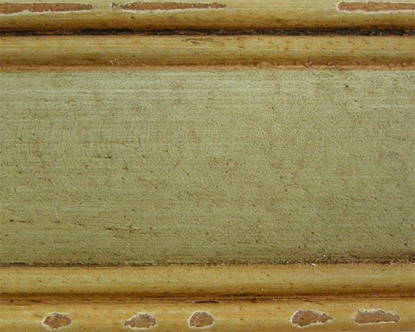 Armadio in legno shabby verde avorio e filo ecru' 122x60x204 (1313) - Mobili 2G