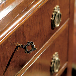 Bureau classico 9 cassetti in legno bassano 72x50x102 - Mobili 2G