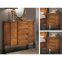 Camera da letto classica intarsiata legno bassano - Mobili 2G