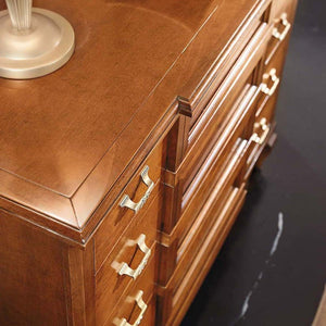 Camera da letto classica intarsiata legno bassano - Mobili 2G