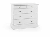 Camera da letto matrimoniale completa shabby chic bianco - Mobili 2G