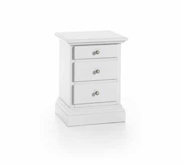 Camera da letto matrimoniale completa shabby chic bianco - Mobili 2G