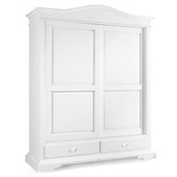 Camera da letto matrimoniale completa shabby chic bianco - Mobili 2G