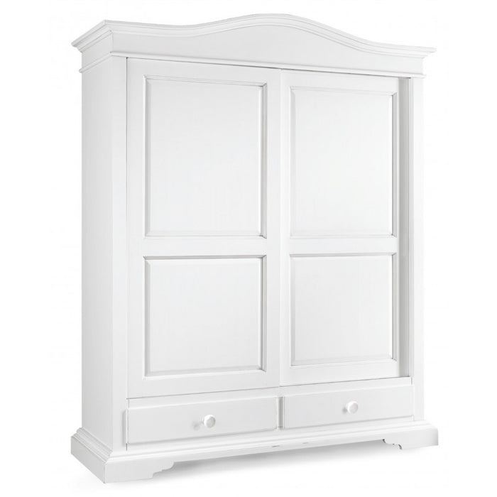 Camera da letto matrimoniale completa shabby chic bianco - Mobili 2G