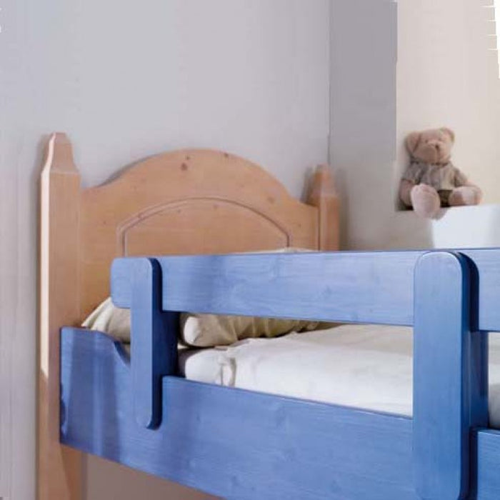 Cameretta da letto a castello legno massello colore blu - Mobili 2G