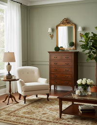 Cassettiera 6 cassetti legno intarsio finitura bassano 90x42x129 - Mobili 2G