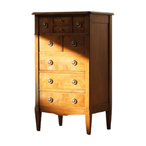 Cassettiera classica 5 cassetti legno bassano 59x43x103 - Mobili 2G