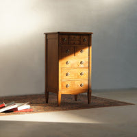 Cassettiera classica 5 cassetti legno bassano 59x43x103 - Mobili 2G