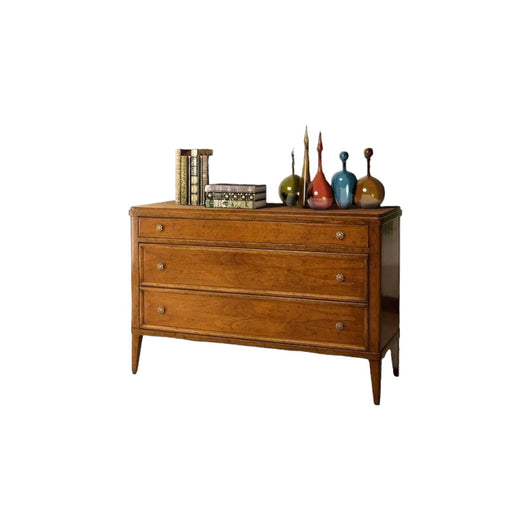 Cassettiera como' classica in legno 3 cassetti finitura bassano l.120 p.49 h.81 - Mobili 2G