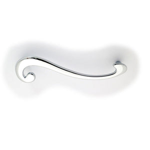 Cassettiera sagomata 3 cassetti legno laccato rosso lucido 105x42x85 - Mobili 2G