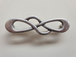 Cassettiera sagomata 3 cassetti legno shabby bianco 116x45x85 - Mobili 2G