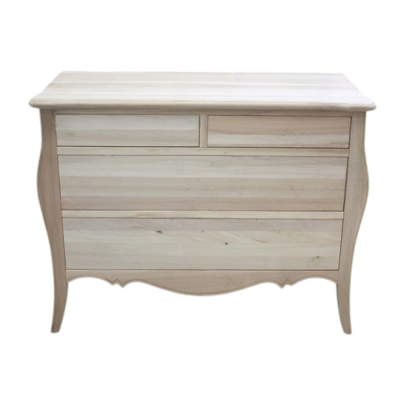 ComÒ classico 4 cassetti legno noce bassano 116x54x91 (488) - Mobili 2G