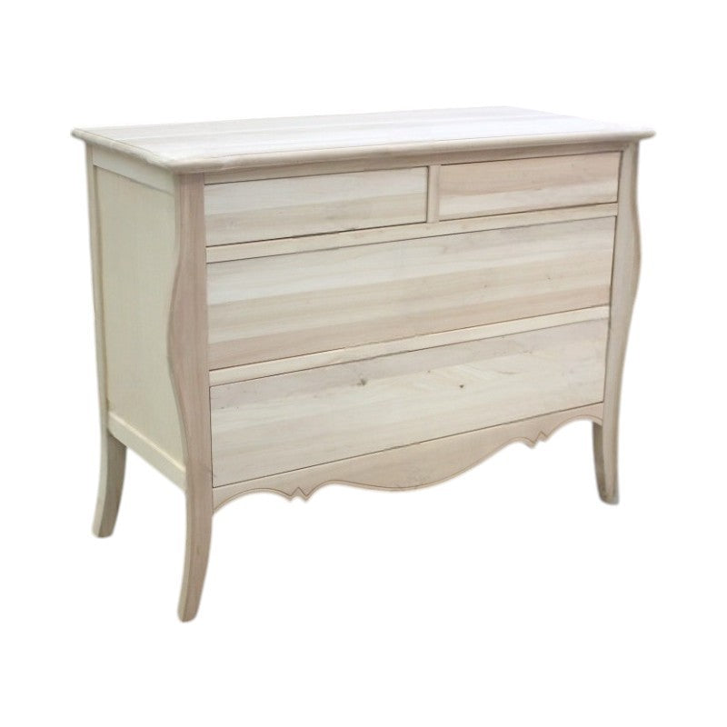 ComÒ classico 4 cassetti legno noce bassano 116x54x91 (488) - Mobili 2G