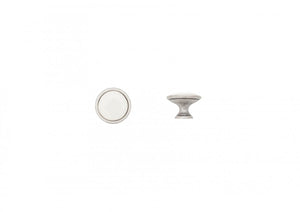 comodino 3 cassetti legno shabby bianco spazzolato 61x39x64 (2217) - Mobili 2G