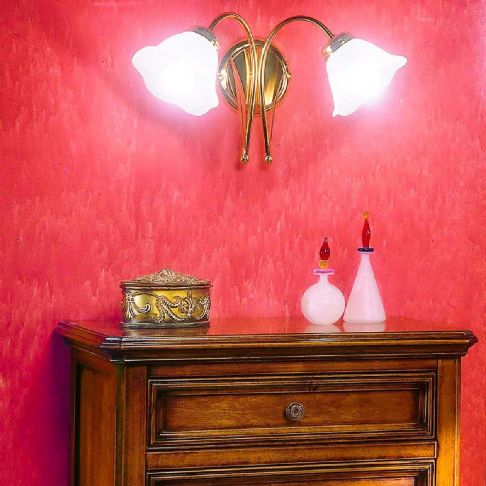 Comodino classico in legno 3 cassetti finitura bassano l.55 p.36 h.70 - Mobili 2G