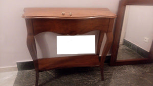 Consolle classica 1 cassetto legno bassano 101x40x89 (767) - Mobili 2G