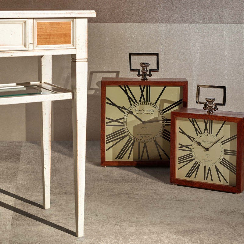 Consolle classica 1 cassetto ripiano vetro legno shabby 90x40x79 - Mobili 2G