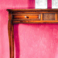 Consolle classica in legno 2 cassetti intarsiata finitura bassano l.110 p.38 h.80 - Mobili 2G