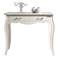 Consolle in legno laccata bianco opaco misure l.101 p.38 h.82 (3108) - Mobili 2G