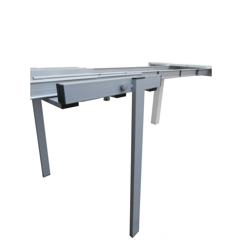 Consolle legno moderno bianco frassinato 90x50x75