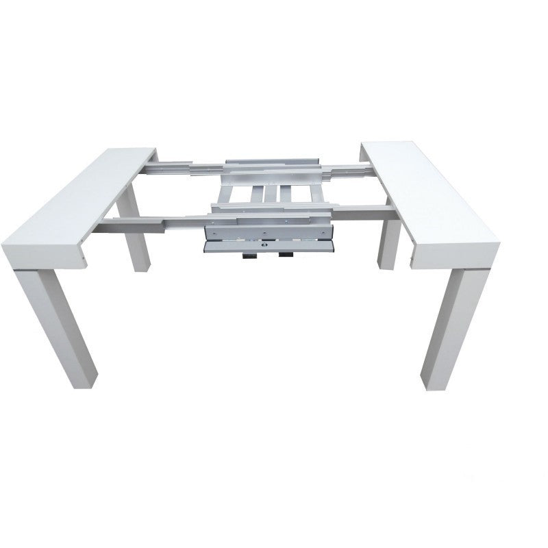 Consolle moderna legno allungabile tortora 110x50x75