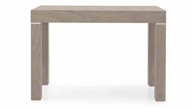 Consolle moderna legno allungabile tortora 90x50x75