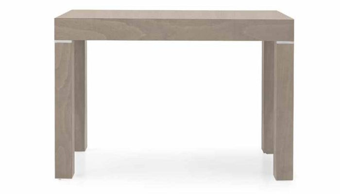 Consolle moderna legno allungabile tortora 90x50x75
