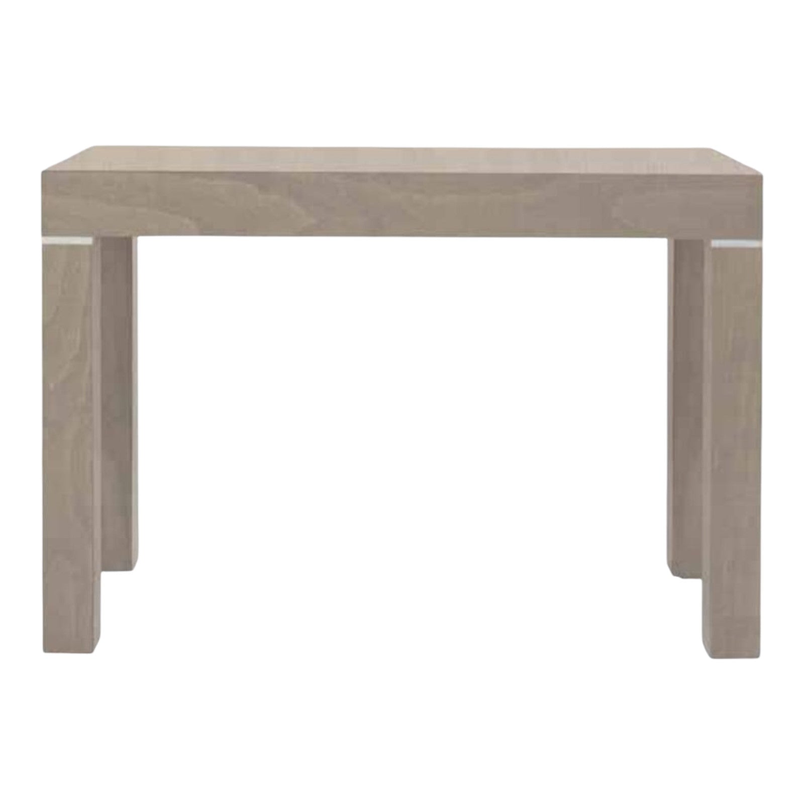 Consolle moderna legno allungabile tortora 90x50x75