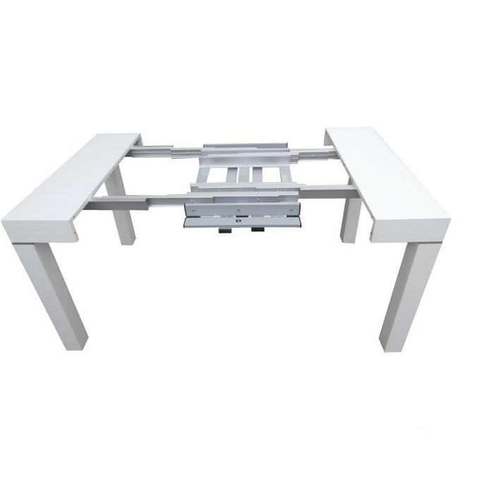 Consolle moderna legno allungabile tortora 90x50x75