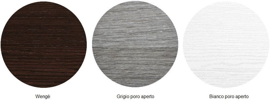 Consolle moderna legno wenge' allungabile 90x50 h.75