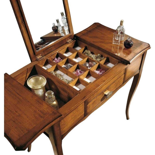 Consolle toilette da trucco legno bassano 89x49x78 - Mobili 2G