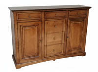 Credenza madia legno 2 porte 6 cassetti bassano 170x46x116 - Mobili 2G