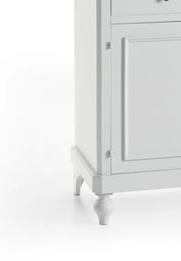 Cristalliera 3 ante arte povera napoletana bianco sporco l.160 p.50/41 h.221 - Mobili 2G